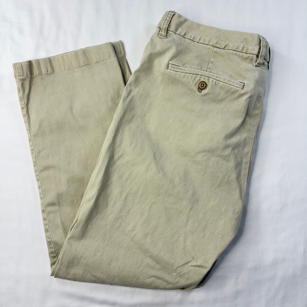 Tommy Bahama Chino Pants Men's 38x30 Khaki Beige‎ Straight Leg Preppy